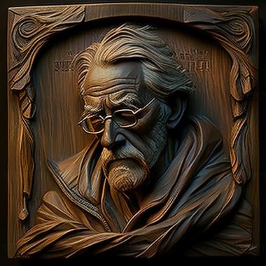 3D model Henry Ossawa Tanner American artist (STL)